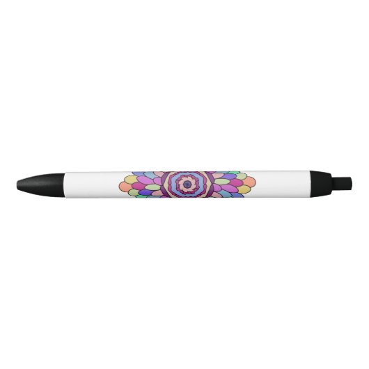 Dekokissen Zwarte Inkt Pen (Voorkant)