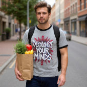 Dekoloniseer je geest (punten) t-shirt