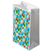 Dekorative blaue Tulpen Klein Cadeauzakje (Voorkant Gekanteld)