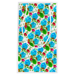 Dekorative blaue Tulpen Klein Cadeauzakje