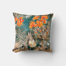 Dekorative Blumen Kussen