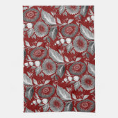 Dekorative Blumen Theedoek (Verticaal)