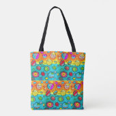 Dekorative Muscheln und Steine Tote Bag (Achterkant)