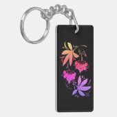 Dekorative Trauben und Blättern  Sleutelhanger (Voorkant Links)