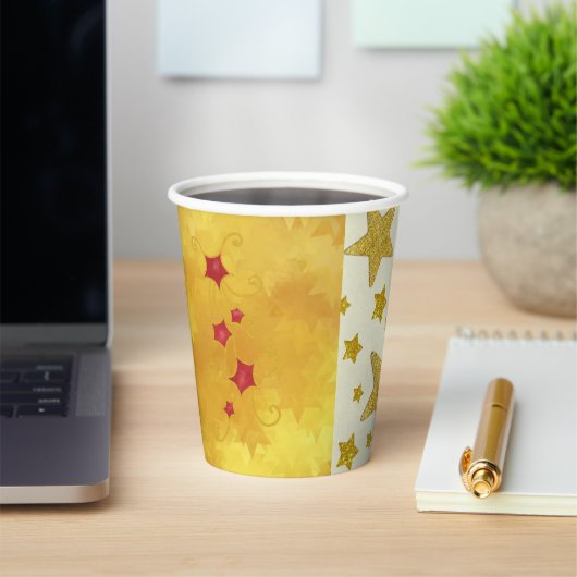 DekoStern Papieren Bekers (Insitu)