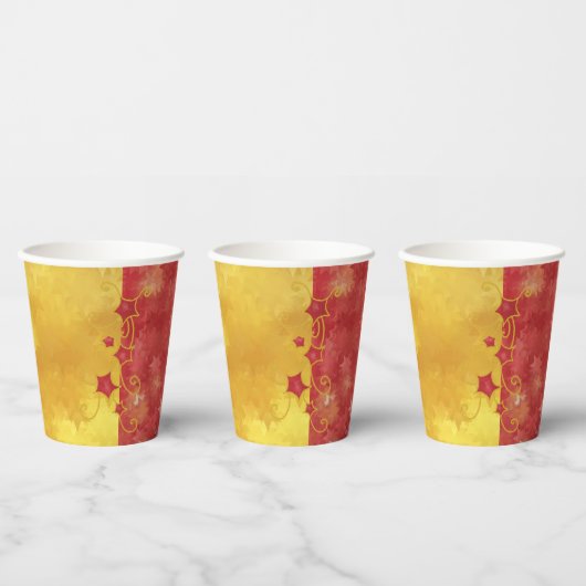 Dekostern papieren bekers (Multi)