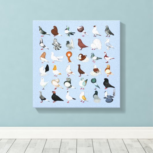 Dekriet 36 canvas afdruk (Insitu (Houten vloer))