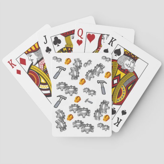 Deksel bouwkaartje speelkaarten (Achterkant)