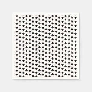 Deksel bovenaan grijs wit modern servet