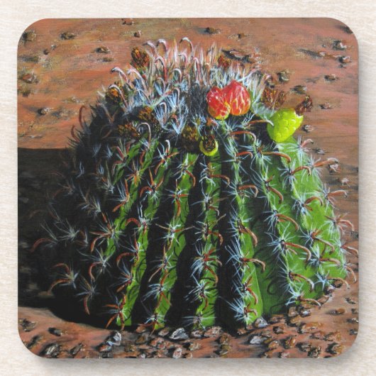 Deksel Cactus Plastic Onderzetters (Voorkant)