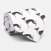 Deksel en wit Italiaans grijswindflesje Stropdas (Opgerold)