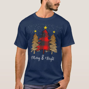 Deksel met fijne kerst, wilde luipsplaat t-shirt