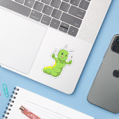 Deksel met spoon en vork sticker (Laptop met iPhone)