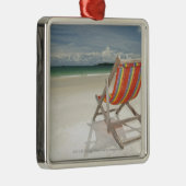 Deksel op het witte zand van de Samui-buis Metalen Ornament (Rechts)