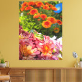 Deksel op Mums Wrapped Canvas Afdruk (Insitu (Woonkamer))