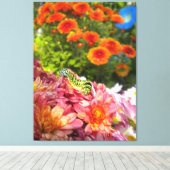 Deksel op Mums Wrapped Canvas Afdruk (Insitu (Houten vloer))