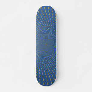 Deksel van bliksembollen: aangepast skateboard