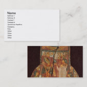 Deksel van de kist van de zangeres, Toarnemiherti, Visitekaartje (Voorkant / Achterkant)