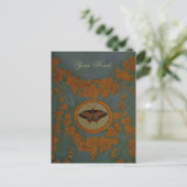 Deksel van de zijde van de vlinder ~ Briefkaart / (Staand voorkant)