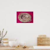 Deksel van een krater poster (Keuken)