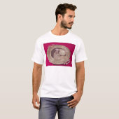 Deksel van een krater t-shirt (Voorkant volledig)