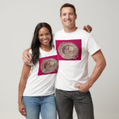 Deksel van een krater t-shirt (Unisex)