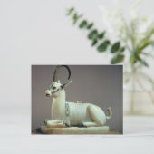 Deksel van een onbuigzame pot in de vorm van een i briefkaart (Staand voorkant)