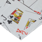 Deksel van gekatterde speelkaarten, tabellooppas korte tafelloper (Hoek)