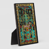 Deksel van Grote Graf van Pakal - Palenque Astrona Fotoplaat (Zijkant)