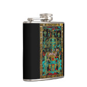 Deksel van Grote Graf van Pakal - Palenque Astrona Heupfles (Rechts)