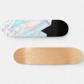 Deksel van het Zwarte Kristal-skateboard Persoonlijk Skateboard (Horizontaal)
