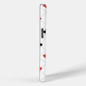 Deksel van kaartenpatroon Case-Mate iPhone case (Achterkant / Rechts)