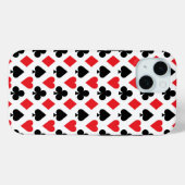 Deksel van kaartenpatroon Case-Mate iPhone case (Achterkant (horizontaal))