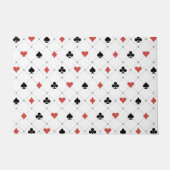 Deksel van kaartenpatroon deurmat (Voorkant)