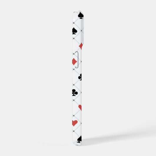 Deksel van kaartenpatroon iPhone 15 case (Rechterkant)