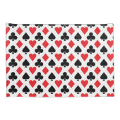 Deksel van kaartenpatroon kussensloop (Achterkant-Rechts)