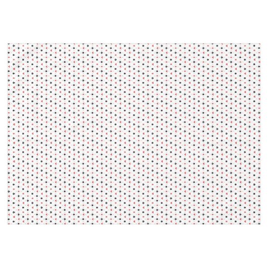 Deksel van kaartenpatroon tafelkleed (Voorkant (Horizontaal))
