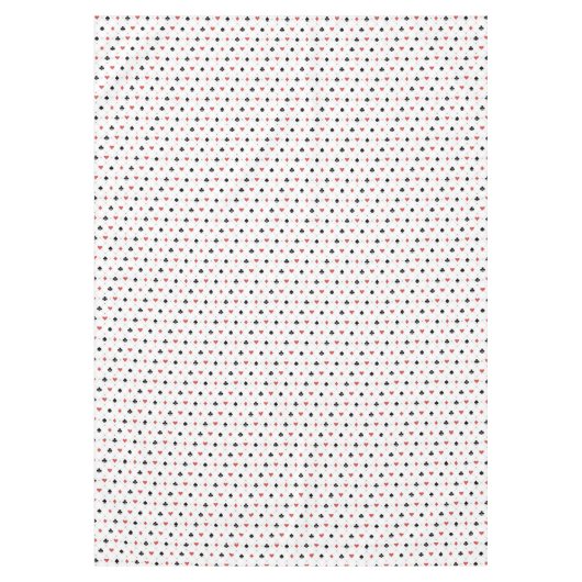 Deksel van kaartenpatroon tafelkleed (Voorkant)