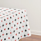 Deksel van kaartenpatroon tafelkleed (Voorbeeld)