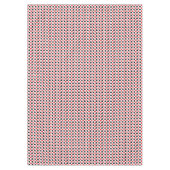 Deksel van kaartenpatroon tafelkleed (Voorkant)