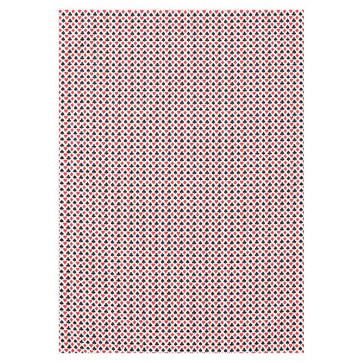 Deksel van kaartenpatroon tafelkleed (Voorkant)