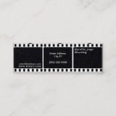 Deksel van lijst voor film mini visitekaartje (Achterkant)