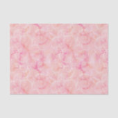 Deksel van marmer, koraalroze tissuepapier (Voorkant)