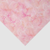 Deksel van marmer, koraalroze tissuepapier (Detail)
