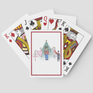 Deksel van Nutcracker-speelkaarten Pokerkaarten