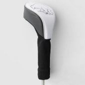 Deksel van poolgolfbestuurder voor Beren Golfheadcover (Schuin)