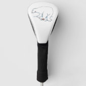 Deksel van poolgolfbestuurder voor Beren Golfheadcover (Voorkant)