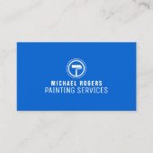 Deksel van professionele logo visitekaartje (Voorkant)