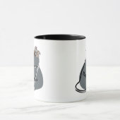 Deksel van republikeinse ratten mok (Midden)