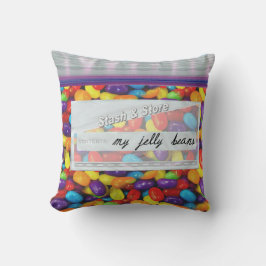 Deksel van Snoep Jelly Beans Decoratief Sierkussen